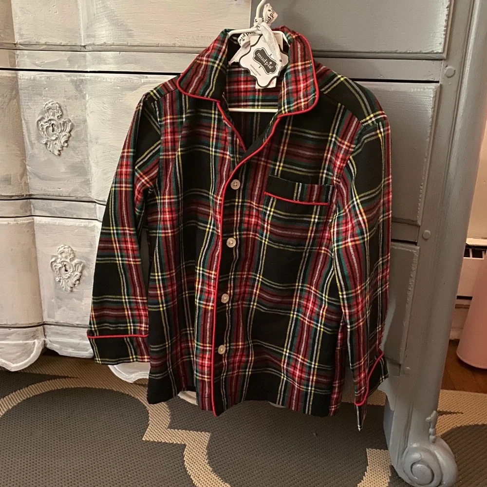 CrewCuts Plaid Pajamas - Picture 1 of 7